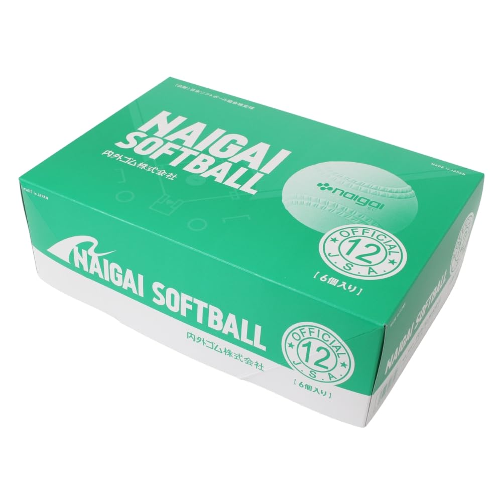 【在庫処分】内外ゴム(NAIGAI) 新デザイン ナイガイソフトボール 12イン Amazon.co.jp: 内外ゴム(NAIGAI) 新デザイン ナイガイソフトボール 12